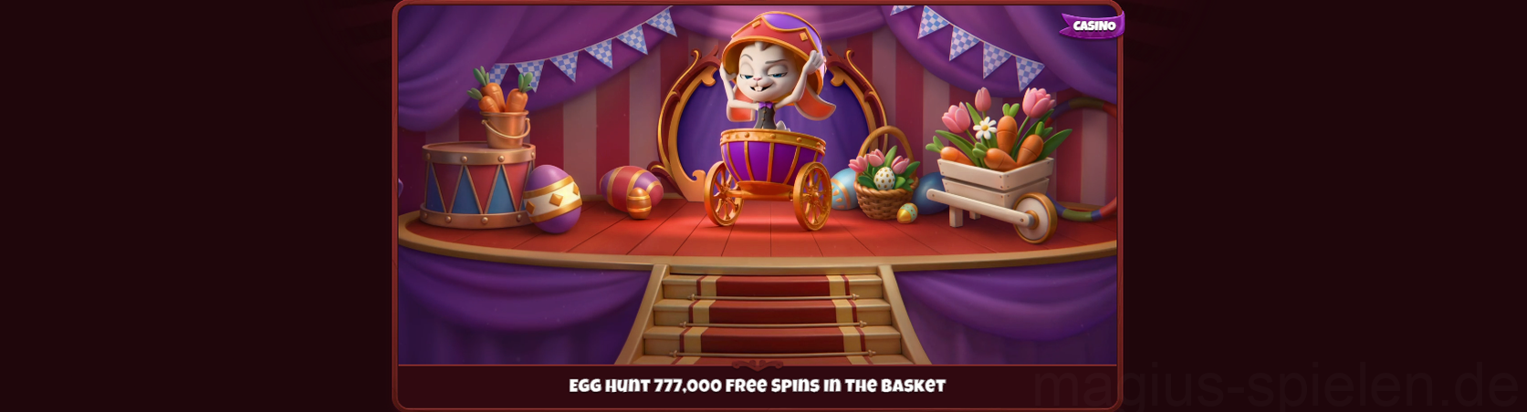 Magius Casino Willkommensbonus